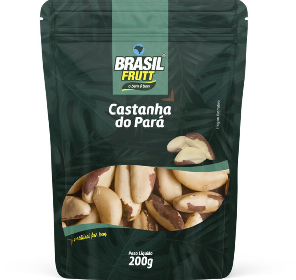 CASTANHA DO PARA NAT.CX.C/25 UNID.KOSHER  200GR