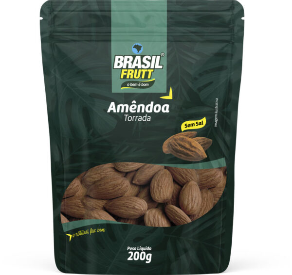 AMENDOA TORR.SEM SAL CX.C/25 UNID.KOSHER  200GR