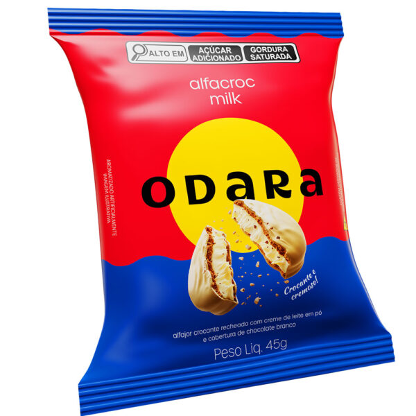 ALFACROC ODARA MILK 45G DISPLAY 12 UN