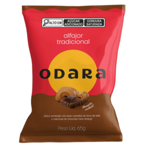 ALFAJOR ODARA TRADICIONAL 65G DISPLAY 12 UN