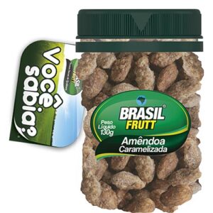 AMENDOA CARAMELIZADA CX.C/12 UNID.  130GR