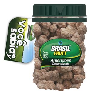 AMENDOIM CARAMELIZADO CX.C/12 UNID.  120GR