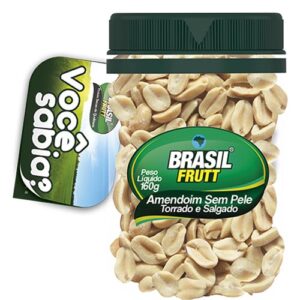 AMENDOIM S/PELE T/S CX.C/12 UNID.KOSHER  160GR