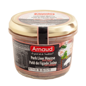 PATÊ FÍGADO COGNAC 180G PORK LIVER MOUSSE COGNAC 12 UN
