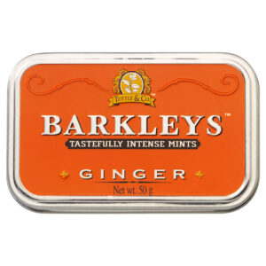 BARKLEYS GINGER 50G DP C/6 UN