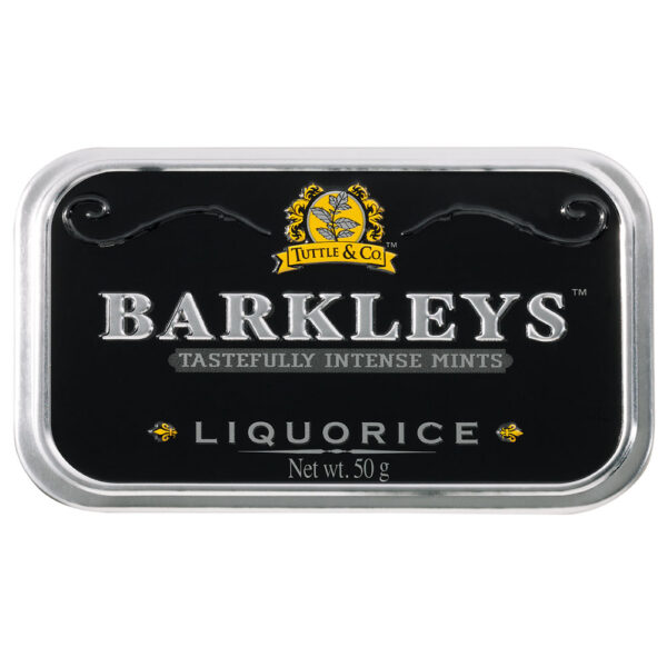 BARKLEYS LIQUORICE 50G DP C/6 UN