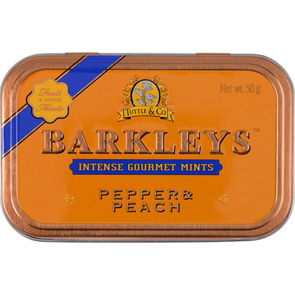 BARKLEYS PEPPER & PEACH - GOURMET C 6 UN 50gr