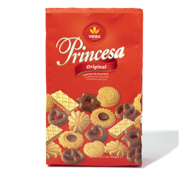 BISCOITO SORTIDO PRINCESA 12X400G