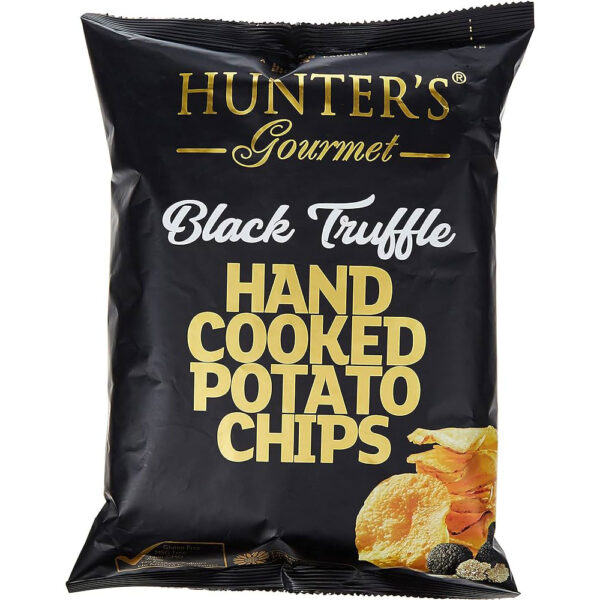 CHIPS DE BATATA FRITA SABOR TRUFAS NEGRAS 125G