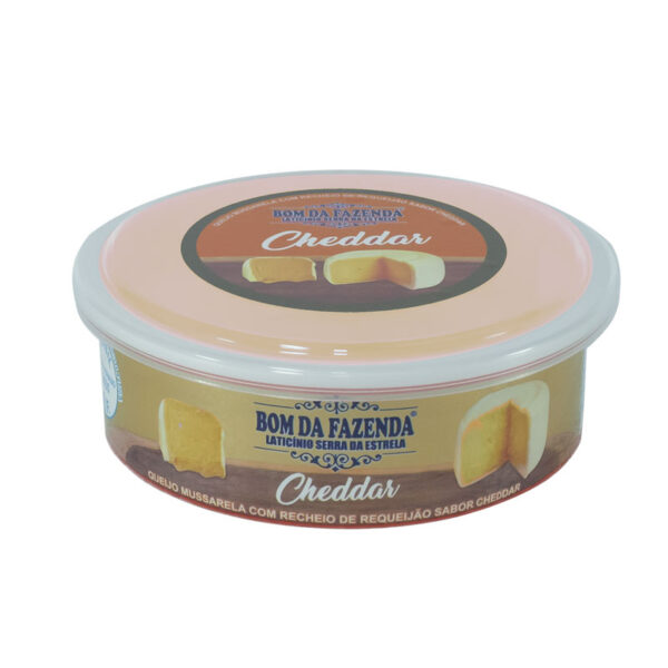 QUEIJO C/ REQ. SABOR CHEDDAR METADE 330G 16 UN