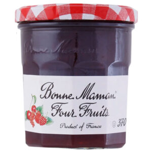GELEIA BONNE MAMAN - FRUTAS VERMELHAS - CX C/ 6 UND 370G