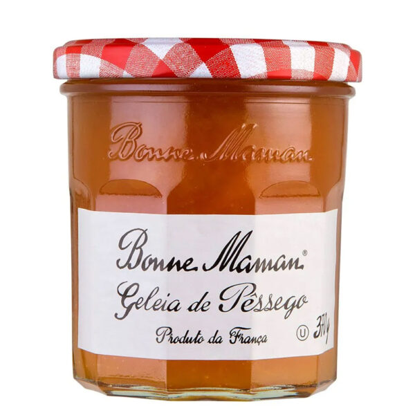 GELEIA BONNE MAMAN - PESSEGO - 370G