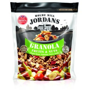 GRANOLA JORDANS FRUITS & NUTS 4X400G