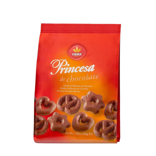 BISCOITO CHOCOLATE PRINCESA 12x200G