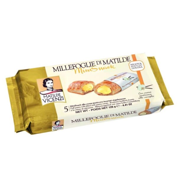 BISCOITO FOLHADO CREME MATILDE VICENZI 16X125G