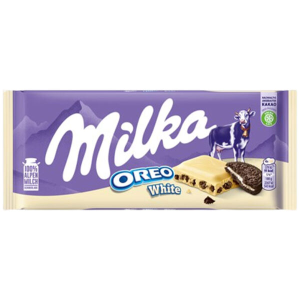 MILKA OREO WHITE 100G DP C22 UN