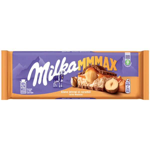 MILKA TOFFEE WHOLENUT 300G DP C12 UN