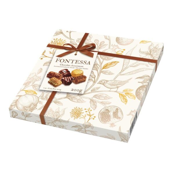 FONTESSA - DOCES SORTIDOS COBERTOS COM CHOCOLATE 200G 24 UN