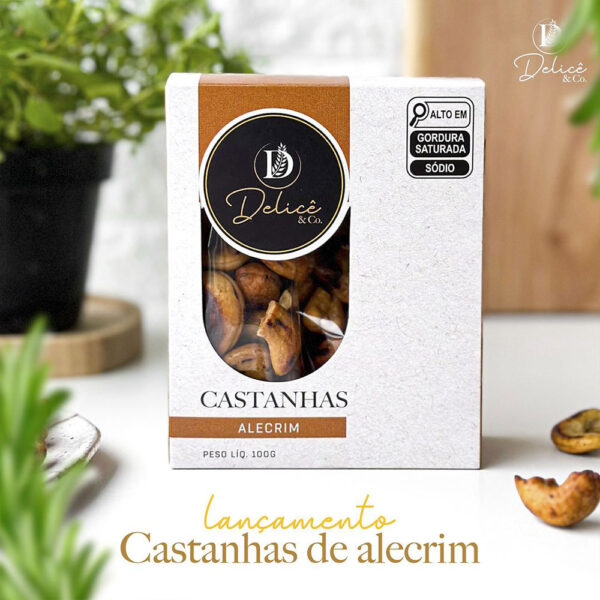 Nuts Castanhas Alecrim 100g Delice