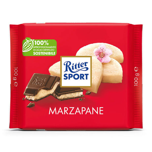 RITTER SPORT MARZIPAN 100G 12UN