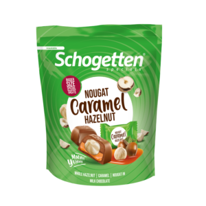 BOMBONS SCHOGETTEN NOUGAT CARAMEL HAZELNUT 116G 7 UN