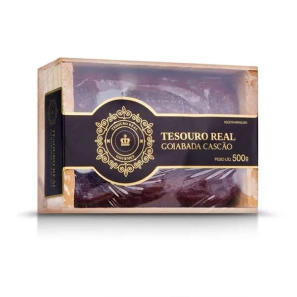 TESOURO REAL GOIABADA CASCAO DE CORTE ARTESANAL 500G