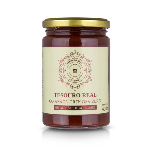 TESOURO REAL GOIABADA CREMOSA ZERO AD DE ACUCARES  400G