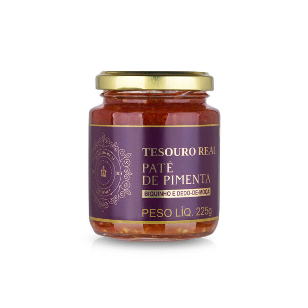 TESOURO REAL PATE DE PIMENTA BIQUINHO 225G