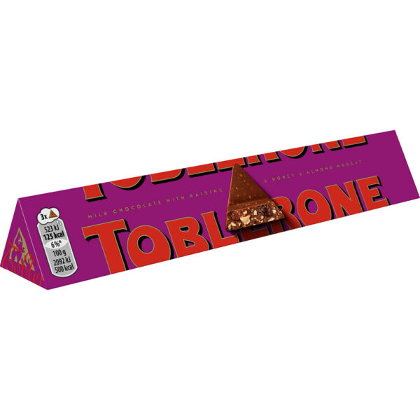 TOBLERONE FRUIT & NUT 100G DP C/20UN