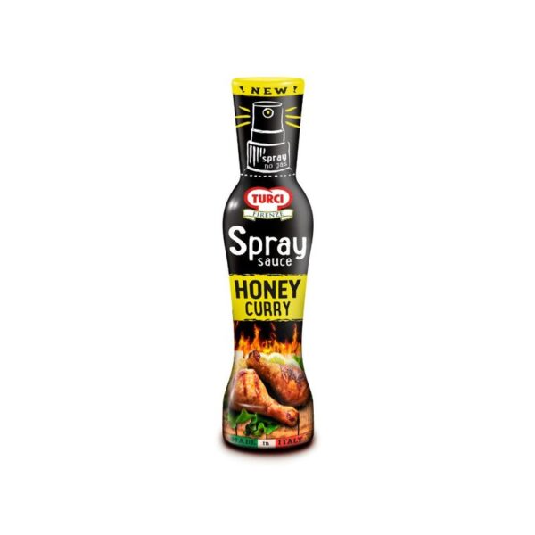 SPRAY MOLHO HONEY & CURRY 140ML PARA FRANGO 6 UN