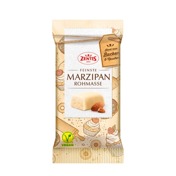 MASSA DE MARZIPAN PURO 200G IDEAL PARA CONFEITAR 12 UN