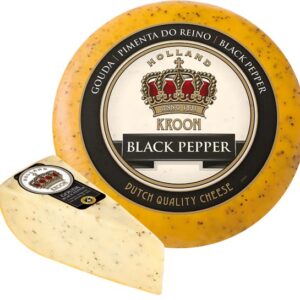 QUEIJO KROON GOUDA  PIMENTA PRETA 4.5 KG