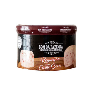 QUEIJO C/ REQ. SABOR CHEDDAR C/ CARNE SECA 660G 8 UN