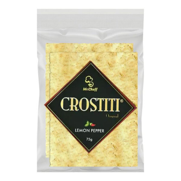 CROSTITI LEMON PEPPER 75 gr 20UN