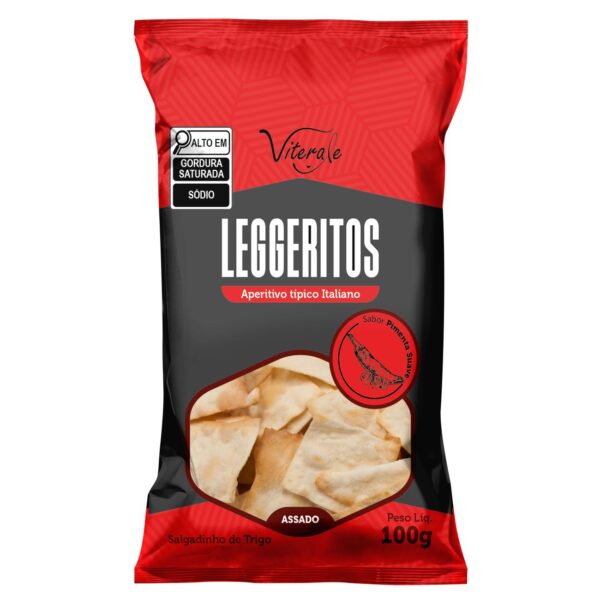 LEGGERITOS PIMENTA SUAVE 100G CX