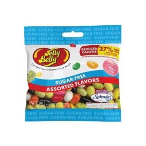 BALA DE GOMA JELLY BELLY SEM ACUCAR 88g 12 UN