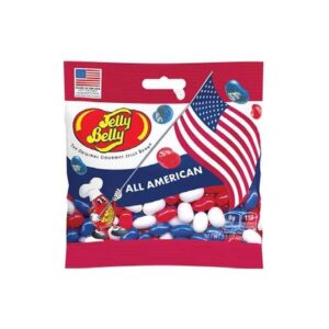 BALA DE GOMA JELLY BELLY SABORES AMERICANOS  VARIADOS 100g 12 UN