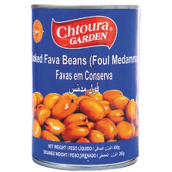 FAVA EM CONSERVAS 400G - CHTOURA GARDEN