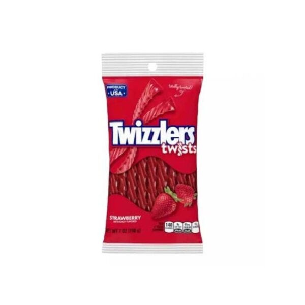 TWIZZLERS MORANGO 198.4g 12 UN