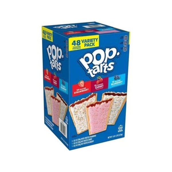 BISCOITO POP TARTS MIRTILO E CEREJA 573g 4 UN