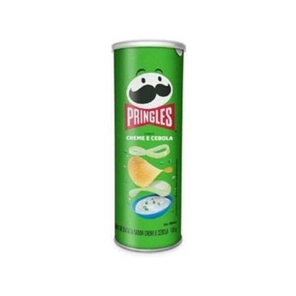 BATATA PRINGLES SOUR CREAM ONION 158g 14 UN