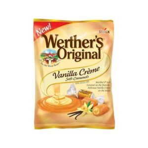 BALA DE BAUNILHA WERTHERS MACIA 68g 12 UN