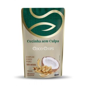 Chips de Coco Puro Pacote 70g 6un