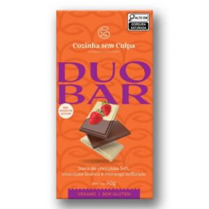 Duo Bar Morango 70g 4un