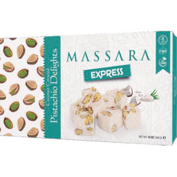 MANJAR TURCO - MASSARA - PISTACHE COM COCO - 454G