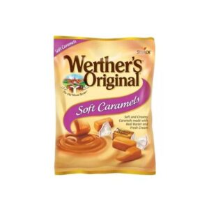 BALA DE CARAMELO WERTHERS MACIA 68g 12 UN