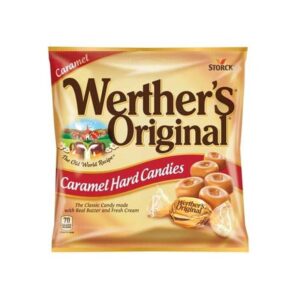 BALA DE CARAMELO WERTHERS  75g 12 UN
