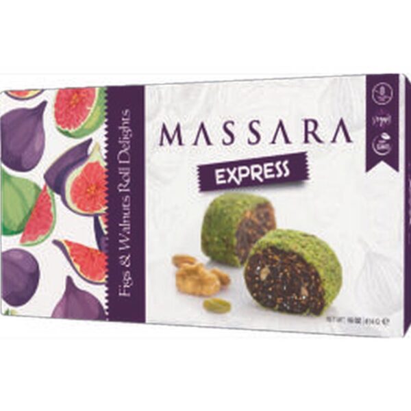 MANJAR TURCO - MASSARA - FIGO COM NOZ - 454G