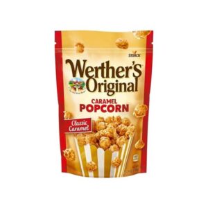 BALA DE CARAMELO WERTHERS SABOR PIPOCA 150g 10 UN
