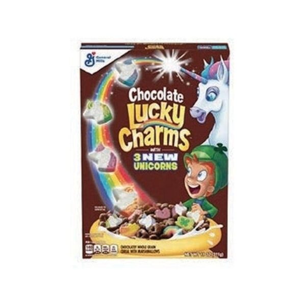 CEREAL MATINAL DE CHOCOLATE LUCKY CHARMS 311g 12 UN